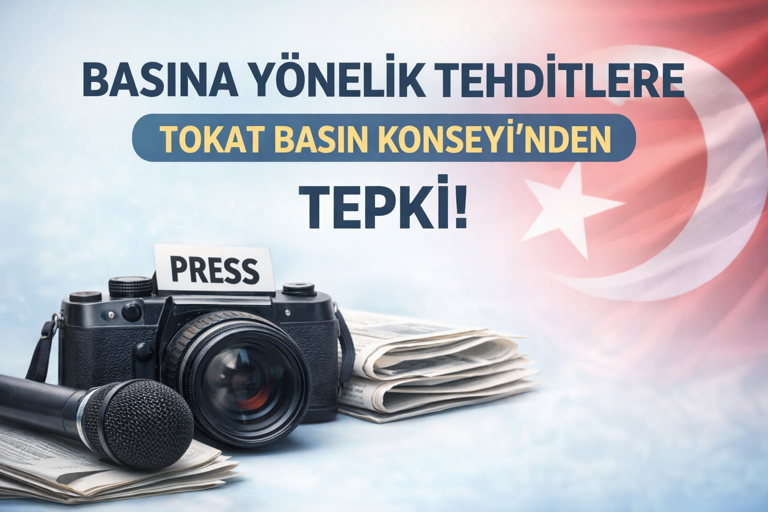 Tokat’ta Basına Yönelik Baskı İddialarına Tepki