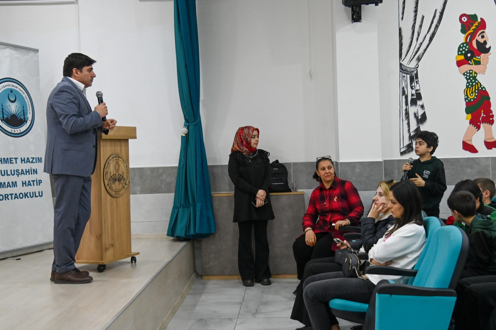 Mehmet Ali İnan öğrencilerle buluştu