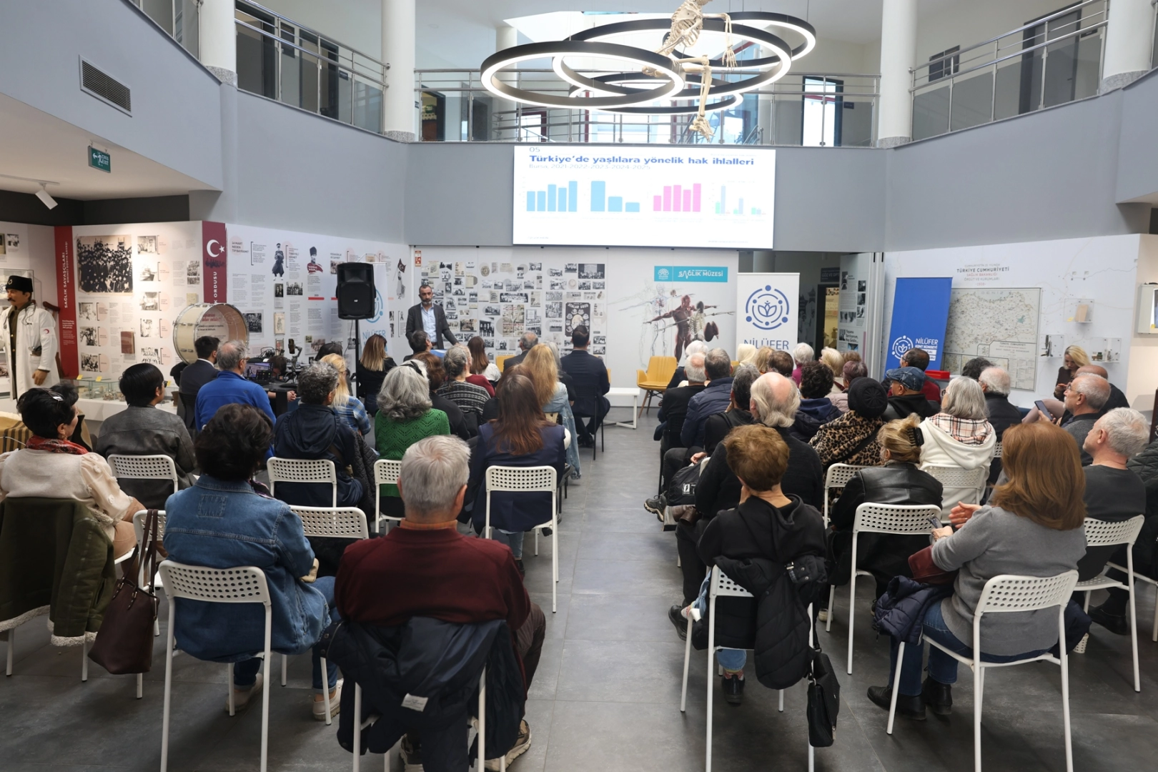 Nilüfer’de “Türkiye’de Yaşlanma Politikaları” etkinliği düzenlendi