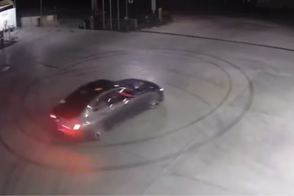 Osmangazi’de drift yapan sürücüye Jandarma'dan af yok!